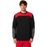 Oakley - Seeker Hoodie - Zwart - Katoen - Geribbelde Ronde Hals