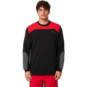 Oakley - Seeker Hoodie - Zwart - Katoen - Geribbelde Ronde Hals