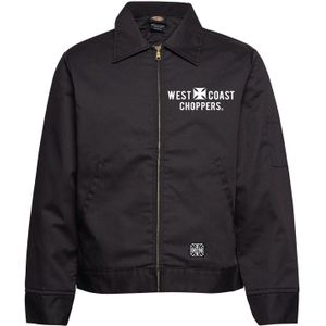 Utility Jas West Coast Choppers Lined Block Zwart
