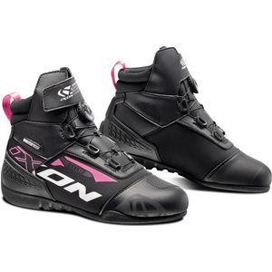 Ixon - Ranker - Motorschoenen - Zwart - Waterdicht - Leer