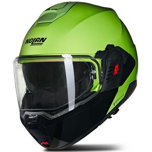 Nolan - N120-1 - Systeemhelm - Groen Zwart - Polycarbonaat