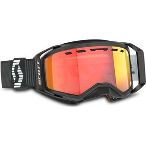Sneeuwscooterbril Scott Prospect 2.0 Zwart-Wit-Rood Chrome