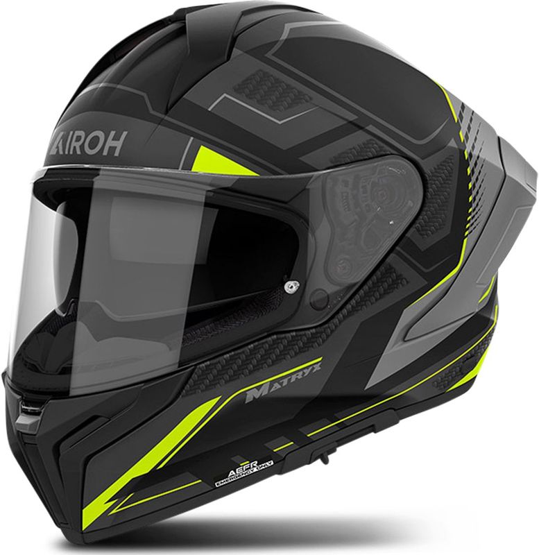 Airoh - Matryx Rocket - Integraalhelm - Zwart - HPC Materiaal