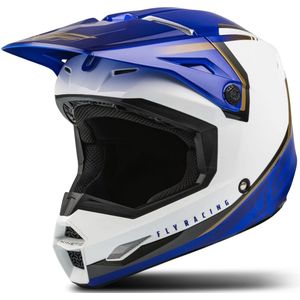 Crosshelm FLY Racing Kinetic Blauw