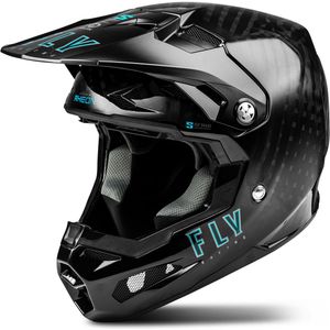Fly Racing - Formula S Carbon - Helm - Zwart - ECE DOT Goedgekeurd