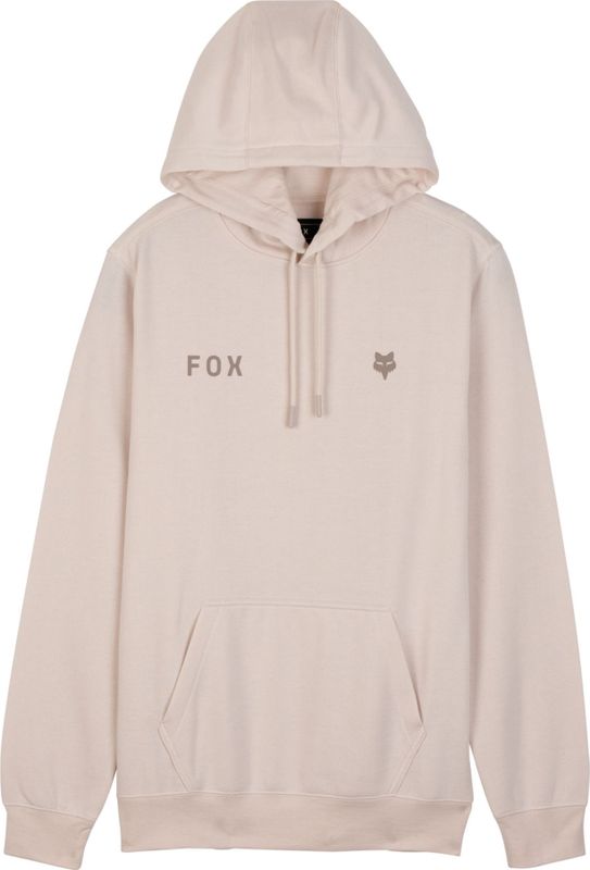 FOX - Wordmark Hoodie - Zwart - 100% Polyester Fleece