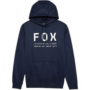 Fox - Non Stop - Hoodie - Blauw - Kangoeroezakken - 100% Polyester