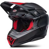 Crosshelm BELL Moto-10 Spherical Zwart-Rood