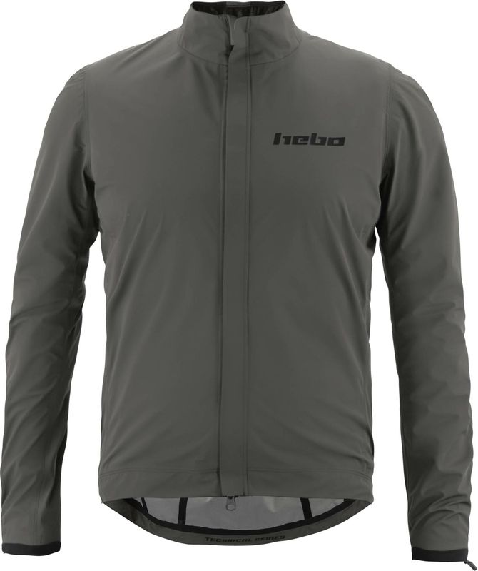 Jas - Drielaagse Stretchstof - Waterdicht - Zwart - Elastaan/TPU/Polyamide