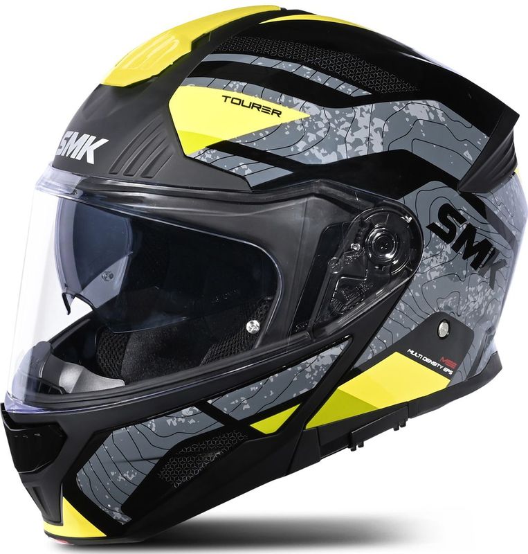 SMK Gullwing Navigator - Modulaire Helm - Zwart - Toer- en Woon-werkverkeer