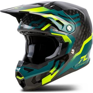 FLY Racing - Formula S Carbon Byte V26 - Crosshelm - Koolstofvezel