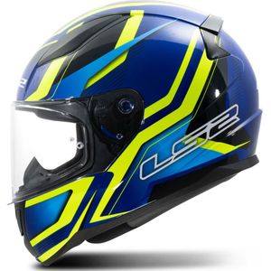 Integraalhelm LS2 FF353 Rapid II Geel-Blauw