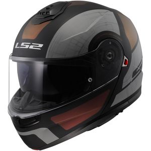 Systeemhelm LS2 FF908 Strobe II Orion Mat Zwart-Paars-Blauw