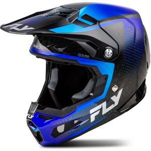 FLY Racing - Formula S Protocol - Crosshelm - 12K Koolstofvezel - Lichtgewicht