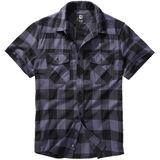 Shirt Brandit Check Halfsleeve Zwart-Grijs