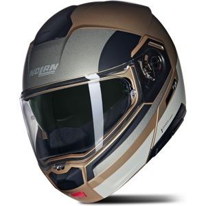 Modulaire Helm Nolan N90-3 Bruin-Zwart