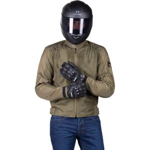 Motorjas Course Vento Mesh Olijfgroen