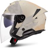 LS2 - OF618 Verso II Aqua - Open Face Helm - Blauw - Kinetic Polymer Alloy