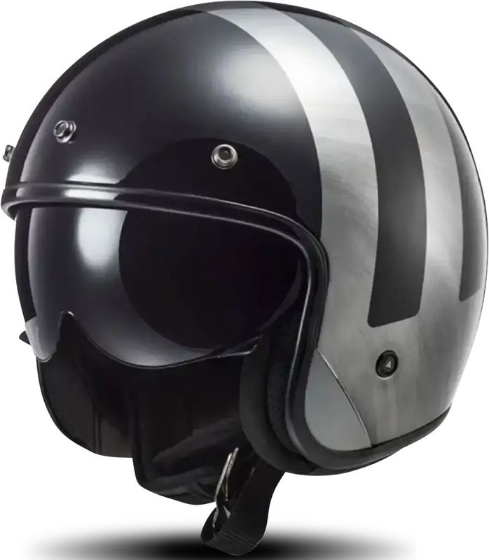 LS2 - OF601 Bob II - Jethelm - Zwart