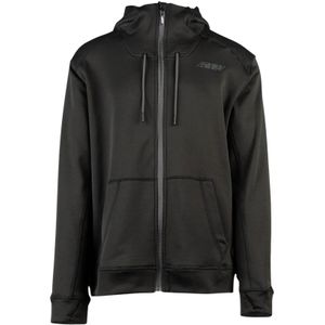 509 - Tech Zip Hoodie - Grijs - Poly/Katoenmix - Waterafstotend