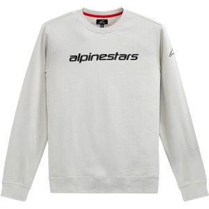 Fleece Alpinestars Linear Crew Zilver-Zwart