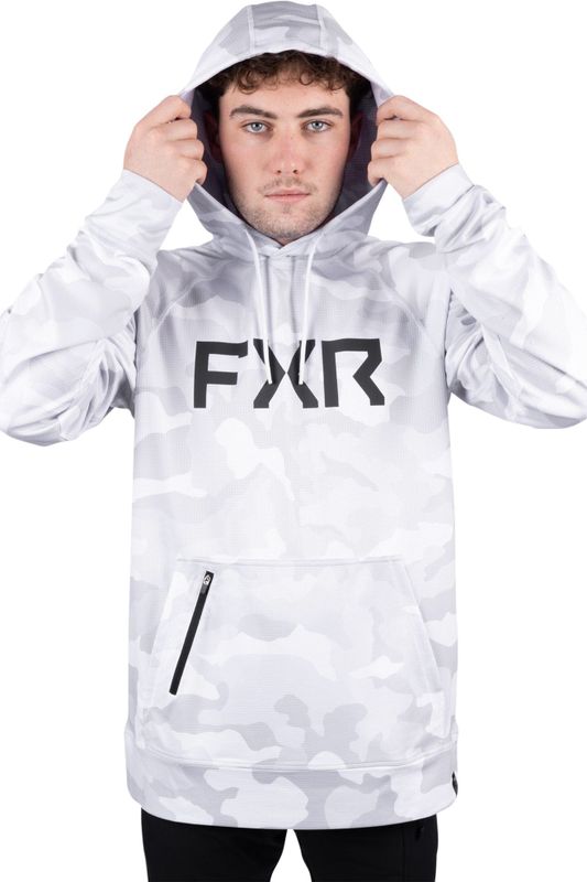 FXR - Pilot Hoodie - Zwart - 100% Polyester - Lichtgewicht Jersey