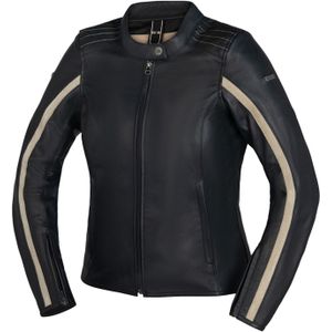 Motorjas Dames iXS Classic Stripe Zwart