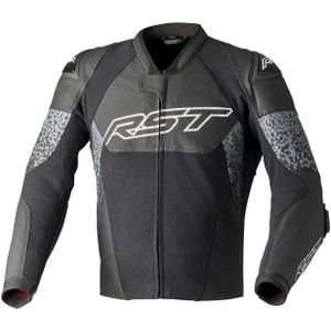RST - Pro Series Supersport-K - Leren Jas - Zwart - Kangoeroeleer