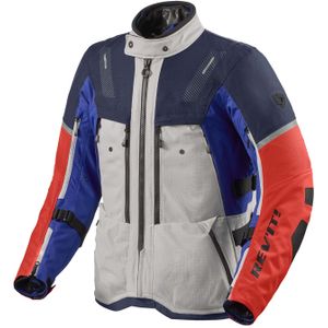 Motorjas REV'IT! Sand 5 H2O Zilver-Blauw