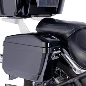 Zadeltassen incl. Ondersteuning CustomAcces Easy Zwart 311x432x190mm