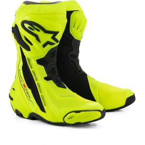 Motorlaarzen Alpinestars Supertech R Geel-Zwart