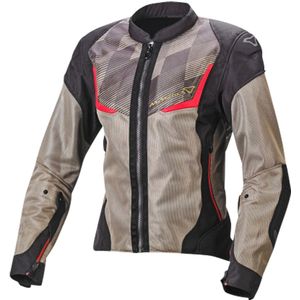 Motorjas Dames Macna Orcano Rood-Wit