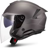 LS2 - OF618 Verso II - Open Face Helm - Kinetic Polymer Alloy - Zwart