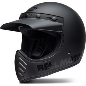 Bell - Moto-3 Classic Solid Blackout - Integraalhelm - Zwart