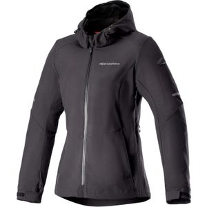 Motorhoodie Alpinestars Dames Stella Neo Waterproof Zwart