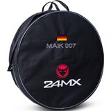 Gepersonaliseerde Wieltas 24MX Zwart