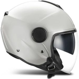 Demi - Jet Helm - Zwart - ABS/EPC/PC - Met Zonnevizier