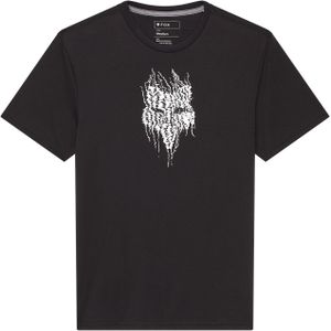 Fox - Bark Tech T-Shirt - Zwart - Sneldrogend - Gerecycled Polyester