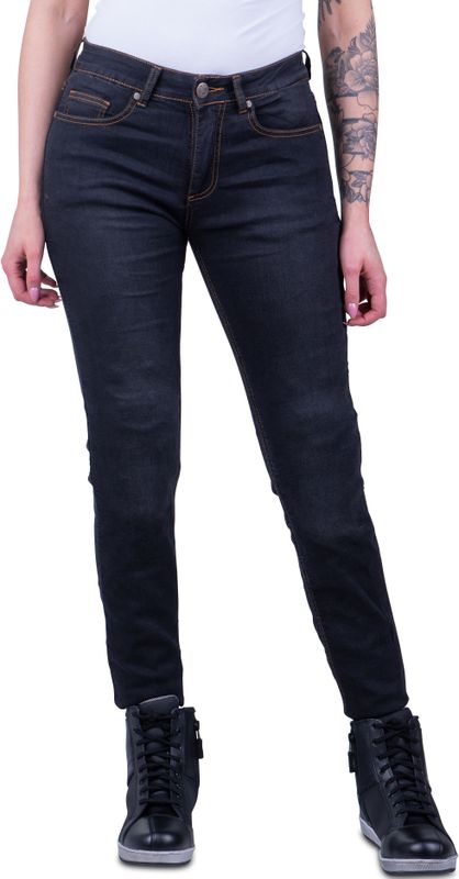Motorjeans - Course Lara - Slim Fit - Dames - Aramide Gevoerd - Hoge Taille