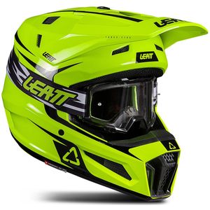 Leatt 3.5+Vizion - Junior Off-road Helmkit - Ultieme Bescherming - Small 2.5