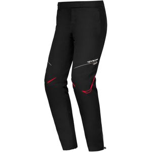 Motorbroek IXON Leo Overpant Zwart-Wit-Fel Rood