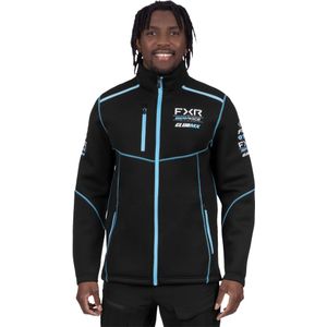 FXR - Altitude Tech Zip Up - Hoodie - Zwart - Gebonden Gebreide Materialen