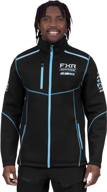 FXR - Altitude Tech Zip Up - Hoodie - Zwart - Gebonden Gebreide Materialen