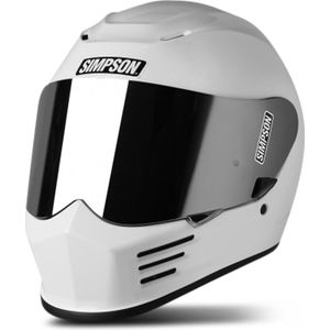Simpson - ECE22.06 Speed - Integraalhelm - Wit