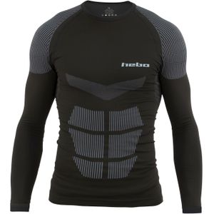Hemo - Inner - Basislaag Trui - Zwart - Synthetisch Materiaal