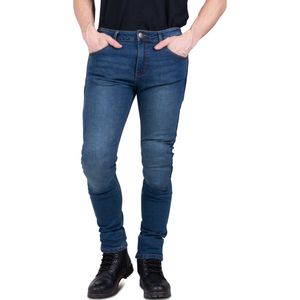 Motorjeans Course Norman Tapered Fit Donkerblauw