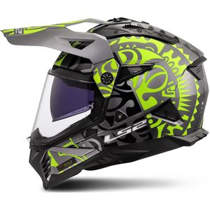 Adventure Helm LS2 MX702 Pioneer II Geel