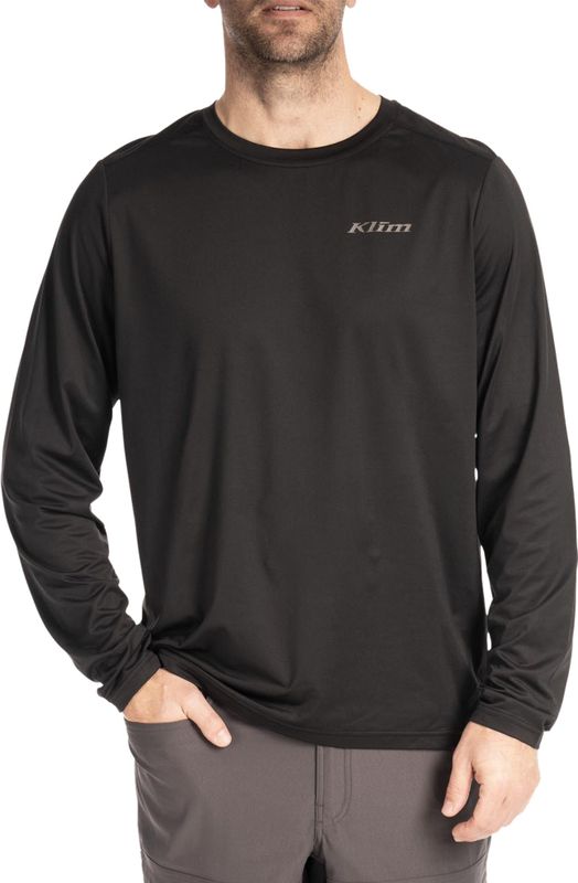 T-shirt - Klim Static Peak - Lange Mouwen - Vochtafvoerend - UPF 50