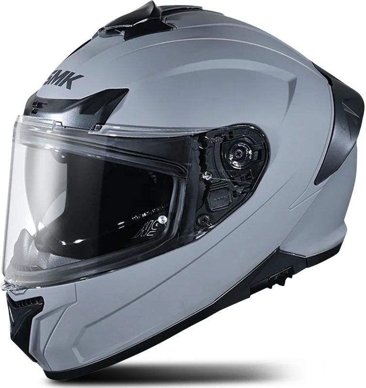 Integraalhelm SMK Typhoon Solid Lichtgrijs