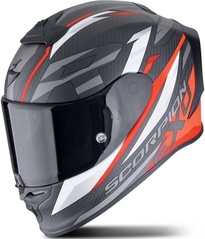 Scorpion - EXO-R1 EVO Carbon Air Runner - Integraalhelm - Zwart - Koolstofvezel